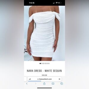 That’s so fetch sequin mini dress